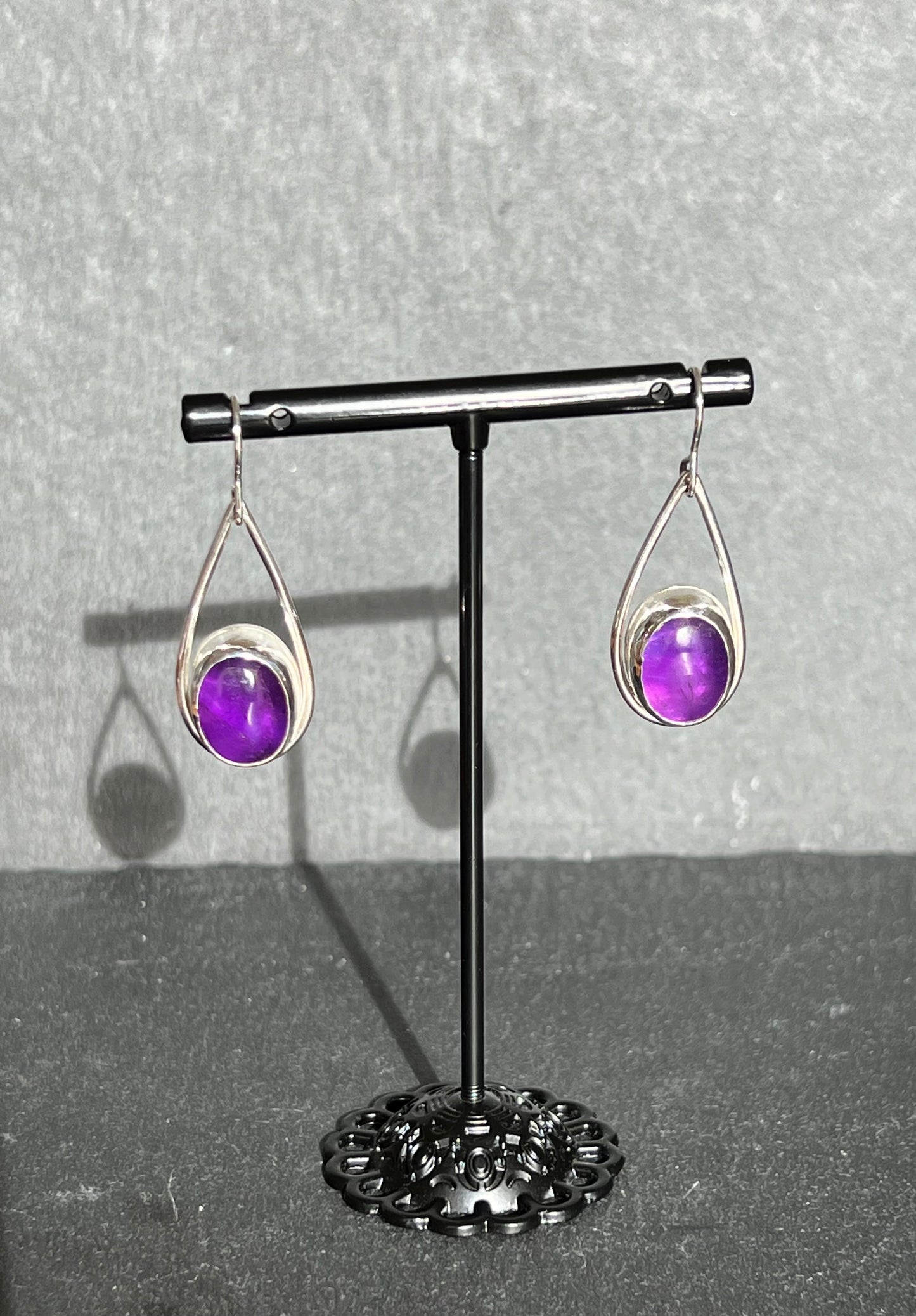 Amethyst Drop Earrings