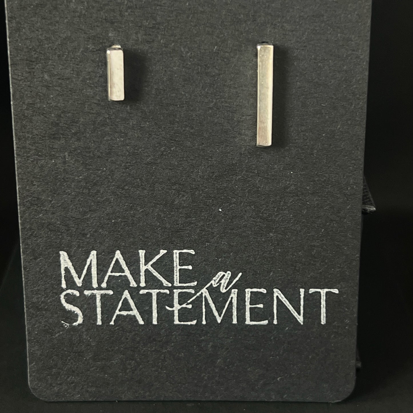 Asymmetric Stud Earrings