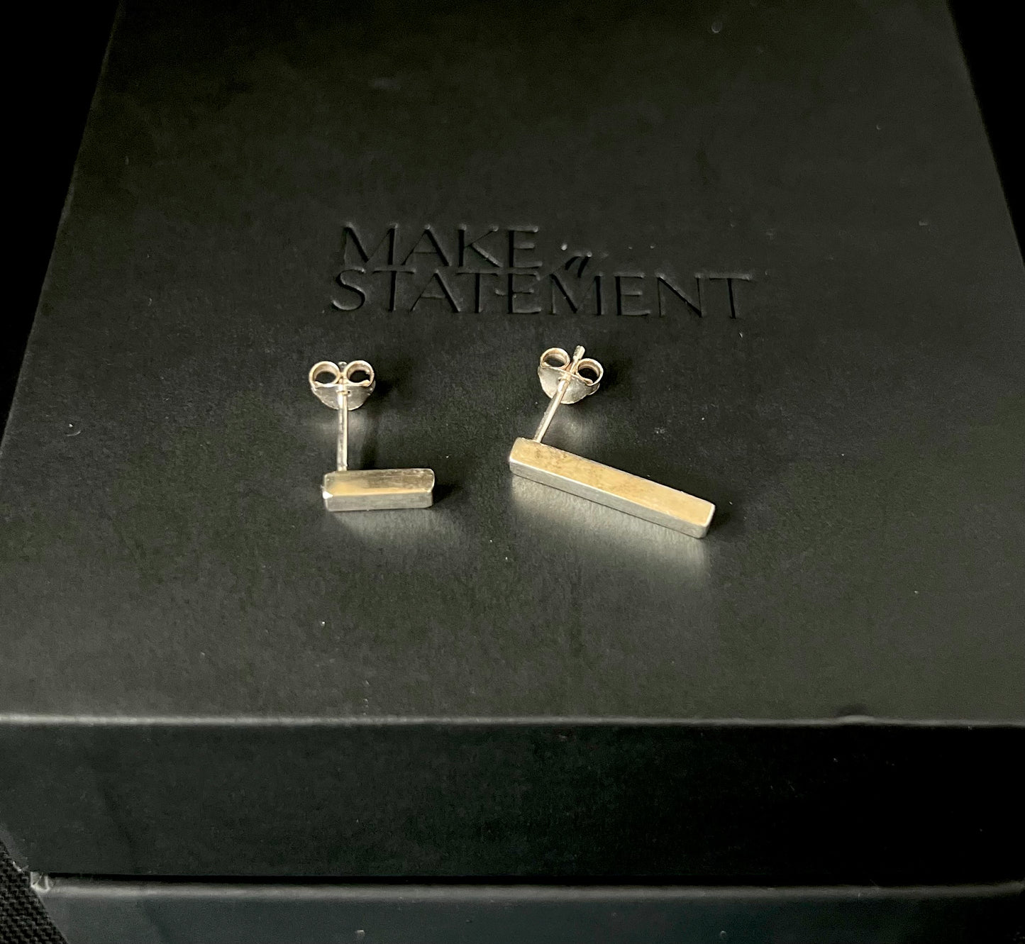 Asymmetric Stud Earrings