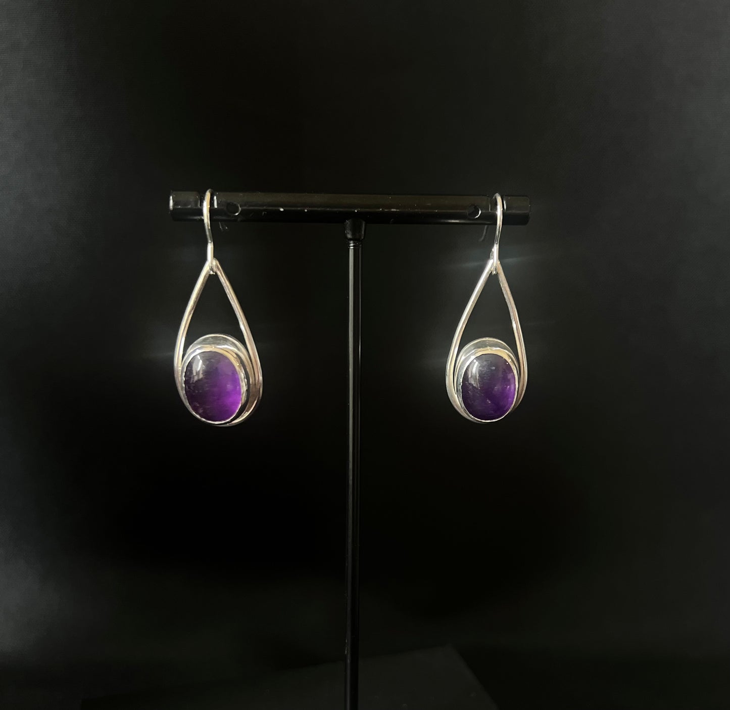 Amethyst Drop Earrings