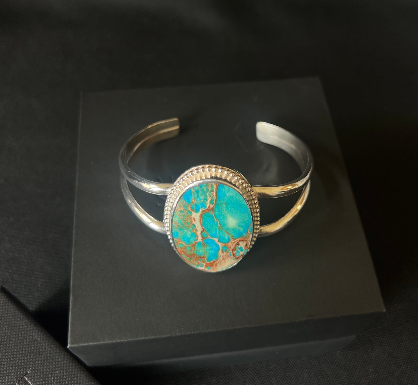 Sea Sediment Jasper Cuff