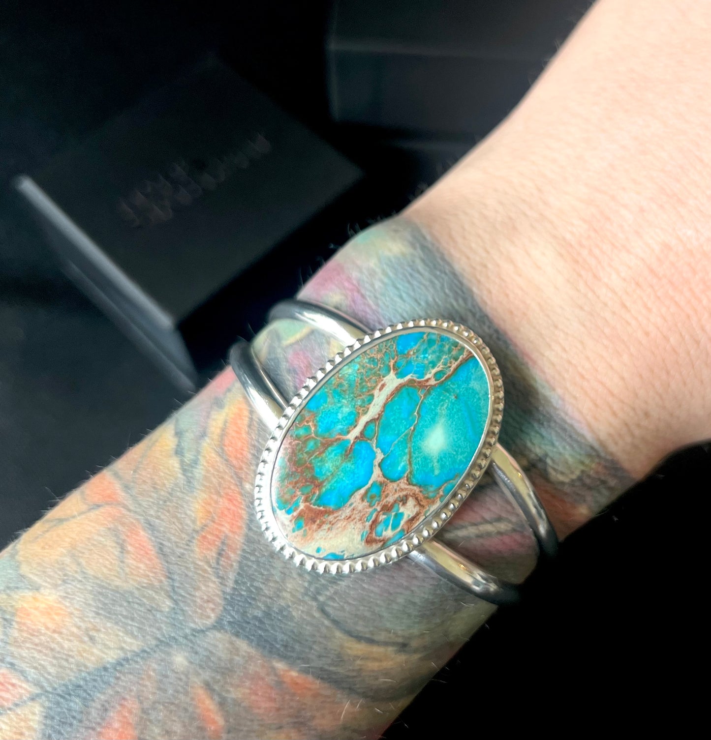 Sea Sediment Jasper Cuff