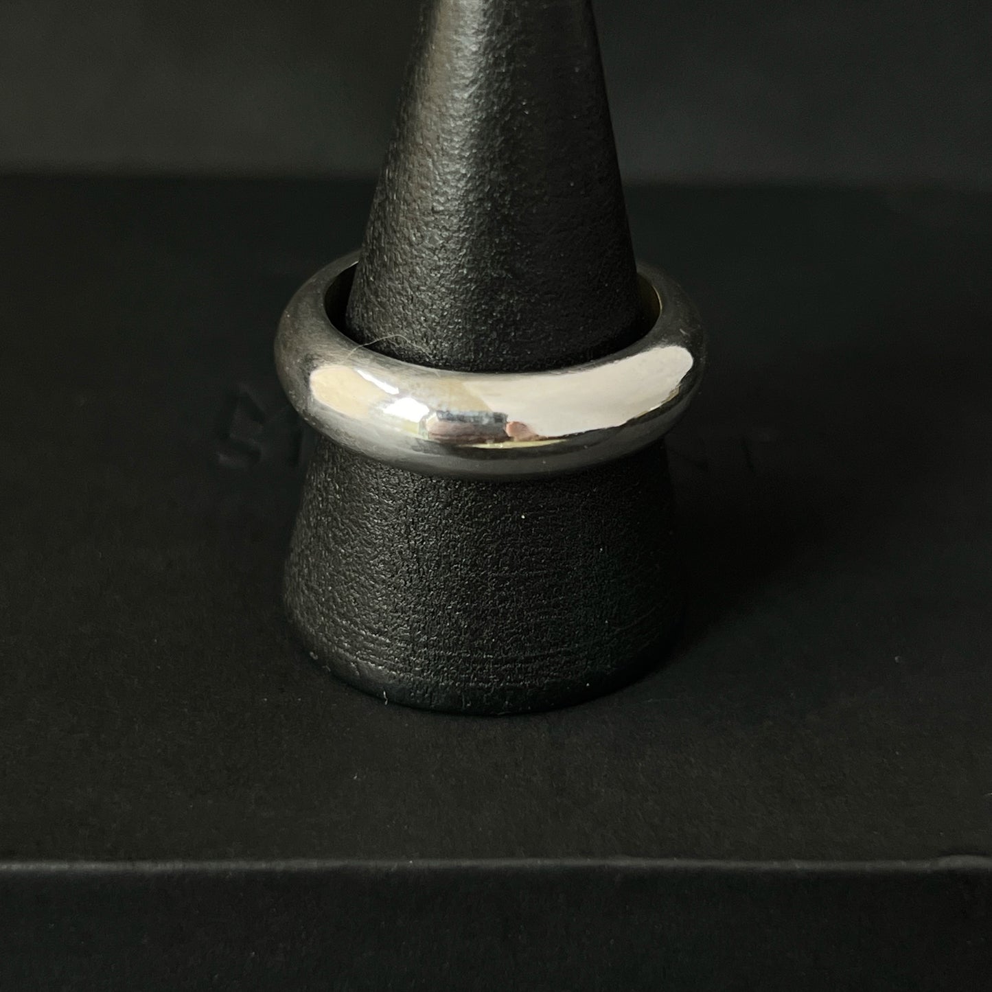 Chunky Sterling Silver Ring - Size Q