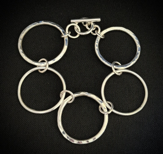 Sterlng Silver Chunky Chain Bracelet